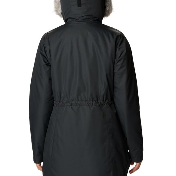 NWoT Columbia Women's Suttle Mountain Mid Length Jacket Black Size S $260 P209 - Picture 4 of 5